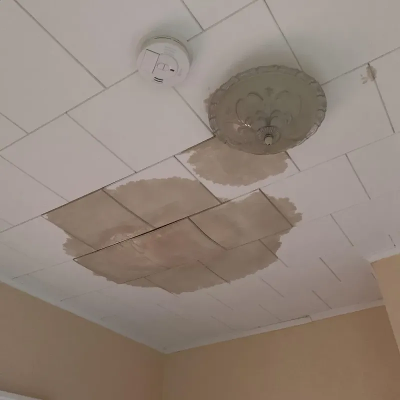 Ceiling Water Damage Repair in South Windsor, CT