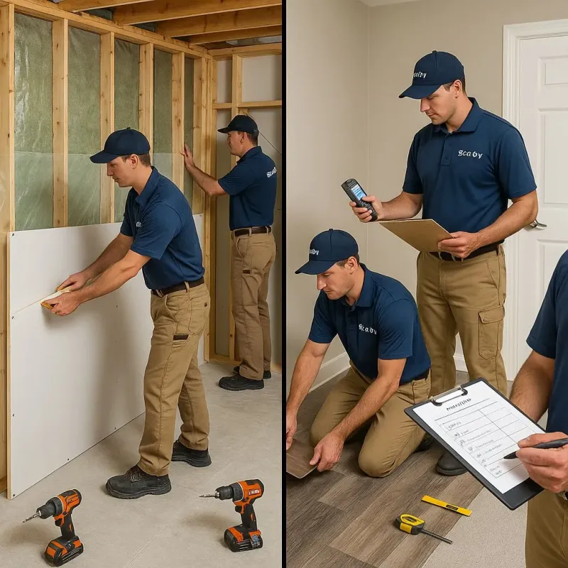 Repairs and Reconstruction process in South Windsor, CT