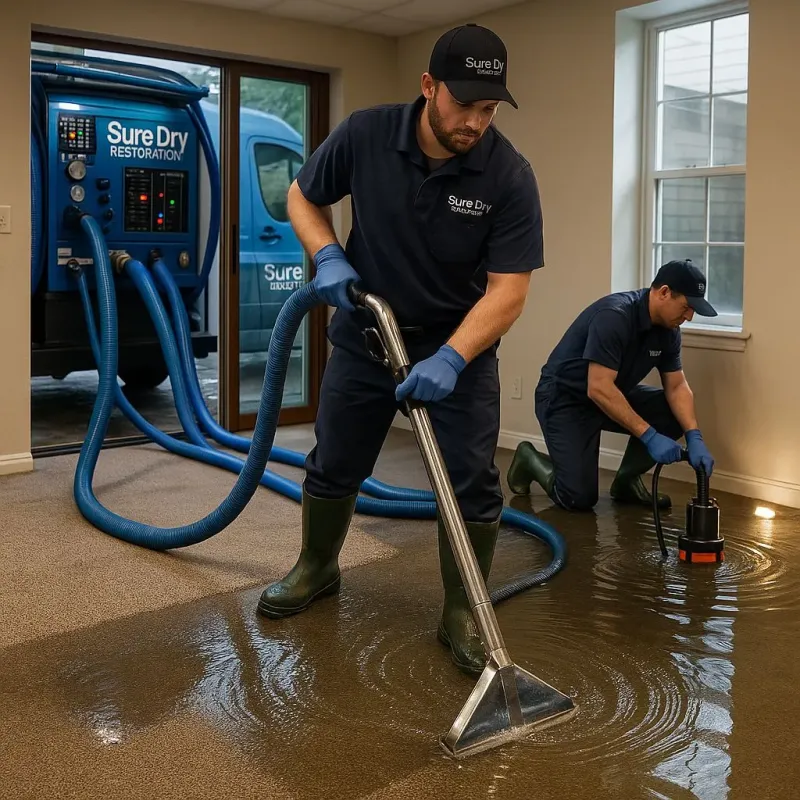 Water Extraction and Removal process in South Windsor, CT